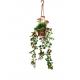 High Simulation Hanging  60cm Artificial Begonia Plants Lifelike