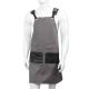 Work Waxed Canvas Chef Apron , Heavy Duty Canvas Work Apron Adjustable Straps