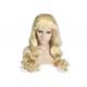 Double Wefts Real Colored Hair Wigs Soft Clean Without Shedding Or Tangling