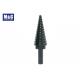 Imperial Size Jobber Drill Bits Self-Starting Point Step Drill Bits HSS M2 Materials