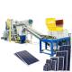 PLC Controlled Used Solar PV Panel Recycle Plant Glass Metal Silicon Plastic Separator Machine
