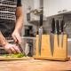 Eco-friendly Magnetic Knife Block Stand Holder with Powerful Magnet Custom Designs