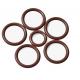 Fuel Resistant Seal O Rings FKM Anti Corrosion 70 - 90 Hardness