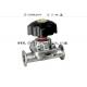 SS316L BPE Two way  Diaphragm Valve with EPDM Gasket with FDA Certificate