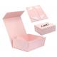 SGS Biodegradable Folding Magnetic Gift Box , 40x30x30cm Custom Apparel Boxes With Logo