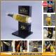 Spanish Gold Champagne Display Stand Sparkling Wine Bottle Glorifier