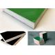 PP faced plywood super smooth 18mm thick green formwork panel