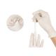 White Disposable Protective Gloves Powder Or Powder Free Disposable Latex Gloves