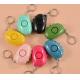 38g Keychain Loudest Personal Safety Alarm Led Light For Girls ABS