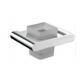 Tumbler holder 85103-Square &Brass,frosted glass&Chrome color & Bathroom Accessory&fittings&Sanitary Hardware