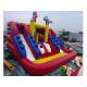 PVC Tarpaulin Outdoor Inflatable Water Slide For Kids Funny Amusement Games