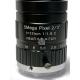Mono Focal Optical C Mount Zoom Lens 2/3 12mm Low Distortion F1.6 5MP