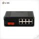 Industrial 8-Port 1000M / 2.5G 802.3bt PoE + 2-Port 10G SFP+ Ethernet Switch