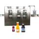 3 In 1 Glass Bottle Filling Machine And Twist Capping Machine Fruit Juice Production