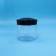 Food Grade Transparent Small Round Plastic Food Storage Jar Plastic Screw Top Lid