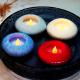 Weddings LED Candle Flicking 3D Flame Real Wax Waterproof Floating Remote Control