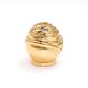Custom Perfume Cap Gold-Encrusted  Luxury Cosmetic Packaging Environmental Friendly