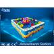 Jelly Fish Kids Amusement Park Fishing Simulating Water Pond With Fiber Glass Material