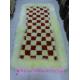 Checkerboard Large Sheepskin Blanket Real Shearling Blanket