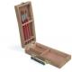 Hold 4 Brushes Flat Art Storage Containers Boxes 26 X 10.5 X 5cm Size