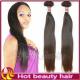 Brazilian Remy Silky Straight Human Hair Brown , Sleek Hair Extensions