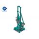 Portable water drilling rig can drill 100m， 2.5kw drilling motor, blue used for home drinking water hole