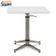 500*620mm Adjustable Table Top For Office Working Desk , White Color