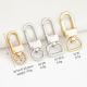 Shinny Surface Bag Hardware Custom Snap Hook for DIY Accessories 13mm Strap Purse Clasp