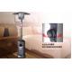 Mushroom Fire Sense Outdoor Gas Patio Heater 13KW 2200mm Height 813mm Reflector