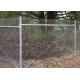 Twist Edge 2.5mm Steel Chain Link Fencing With Hot Dipped Galvanized