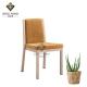 KINGFFORD 30*30*2.0mm Tube Imitated Wood Chair Wooden Dining Room Chairs