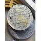 19.7 Inch Grey Fiberglass Circle Manhole Cover General Style For Road Construction