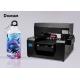 A3 format uv inkjet printer 6 colors with 3D emboss effect for plastic/metal/wooden/tpu/acylic