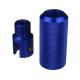 DB TAC Sound Forwarder 3/4×16 Thread Combo With Muzzle Brake Ruger 1022 Adapter Blue Color