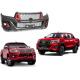 Replacement Body Kits TRD Style Upgrade Facelift for Toyota Hilux Revo and Rocco