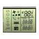 3.0 V Positive Reflective TN Segment LCD Air Conditioner Remote Control Temperature Control