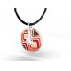 Tagor Jewelry Top Quality Trendy Classic 316L Stainless Steel Necklace Pendant ADP194