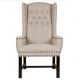 French luxury armchairs Chair Living Room linen Tufted Fabric Accent Club Chair