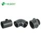 Equal Pn16 PVC Pipe Fitting DIN Standard for Deep Gray High Pressure