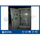 Professional Weatherproof Outdoor Data Cabinet Energy Saving 2195×900×900 mm