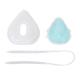 Reusable N95 Silicone Face Mask , Silicone Protective Mask High Temp Resistant
