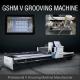 High Speed CNC V Grooving Machine Hydraulic V Grooving Machine For Sheet Metal 1225