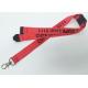 Fantastic Woven Silk Screen Lanyards With Breakaway Safety Feature 
