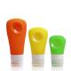 Colorful 60ML Portable Silicone Refill Bottles With Sucker