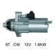 1.6KW 12V 9T CW Auto Starter Motor For Honda Accord OEM 31200-RRA-A51
