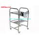 SONY Placed Car Stainless Steel Feeder Cart 22kg 2*40 Positions 2 Floors