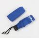 Blue Five Fold Micro Travel Umbrella , Fancy Sun Sturdy Compact Umbrella