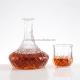Hot Stamping Top Grade Embossed Whisky Glass Bottle for Luxury Spirits Packaging