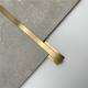 Fast Delivery New Trends Metal Rose Gold Aluminum Edge Profile Tile Trim For 9mm Tile Or Panels