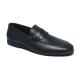OEM ODM  Genuine Durable Navy Blue Leather Dress Shoes